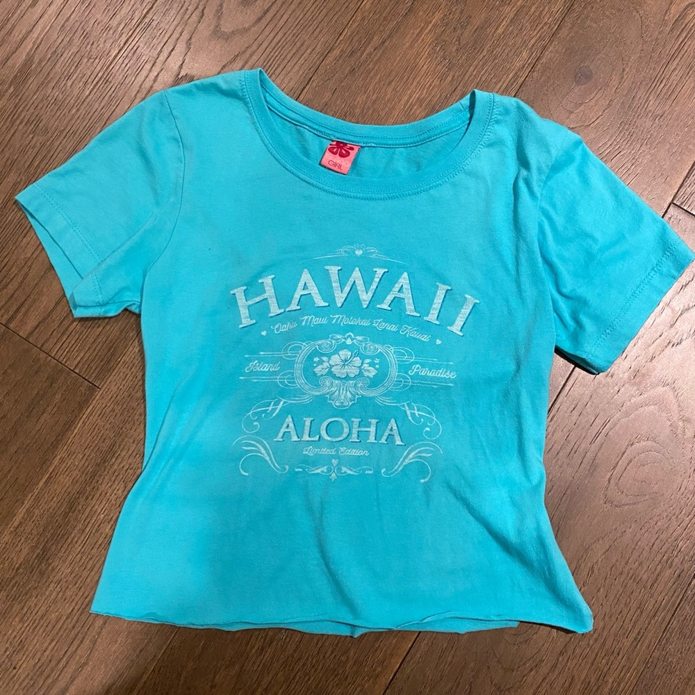 vintage hawaii baby tee